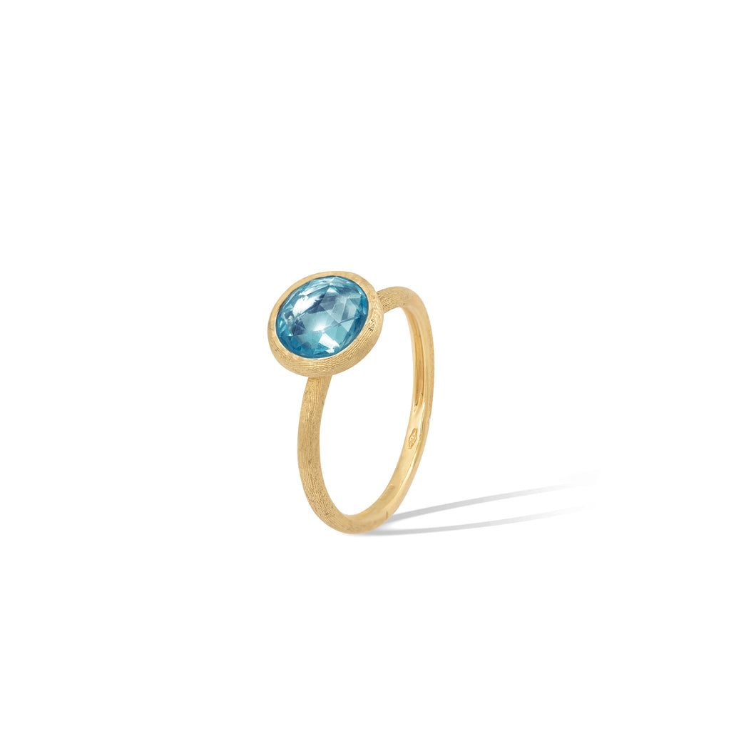 Jaipur Color Collection 18K Yellow Gold Gemstone Stackable Ring