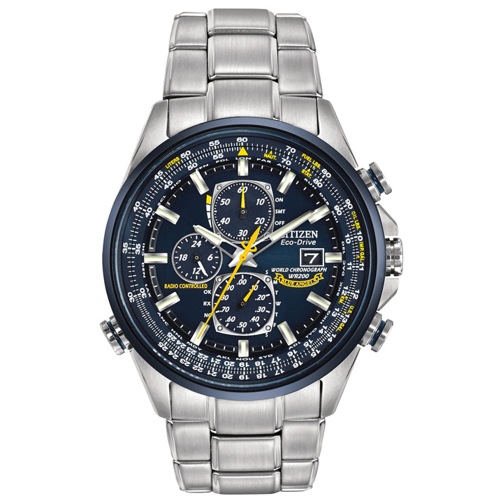 CITIZEN BLUE ANGEL WORLD CHRONOGRAPH A-T AT802054L