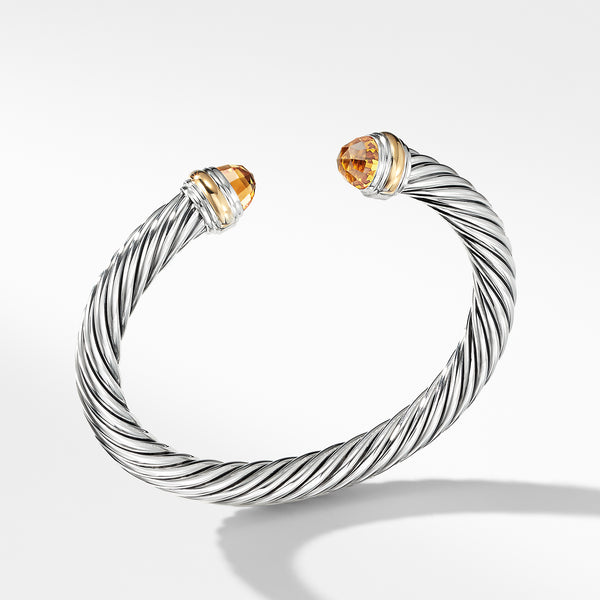 Bracelet with Citrine and 14K Gold