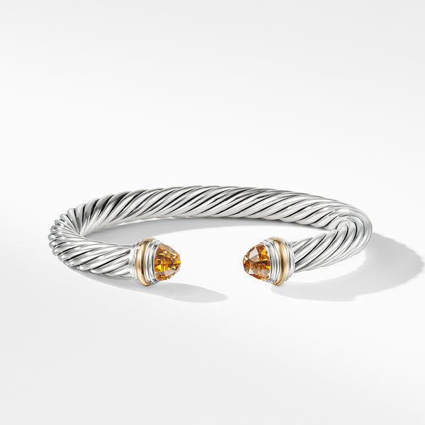 Bracelet with Citrine and 14K Gold