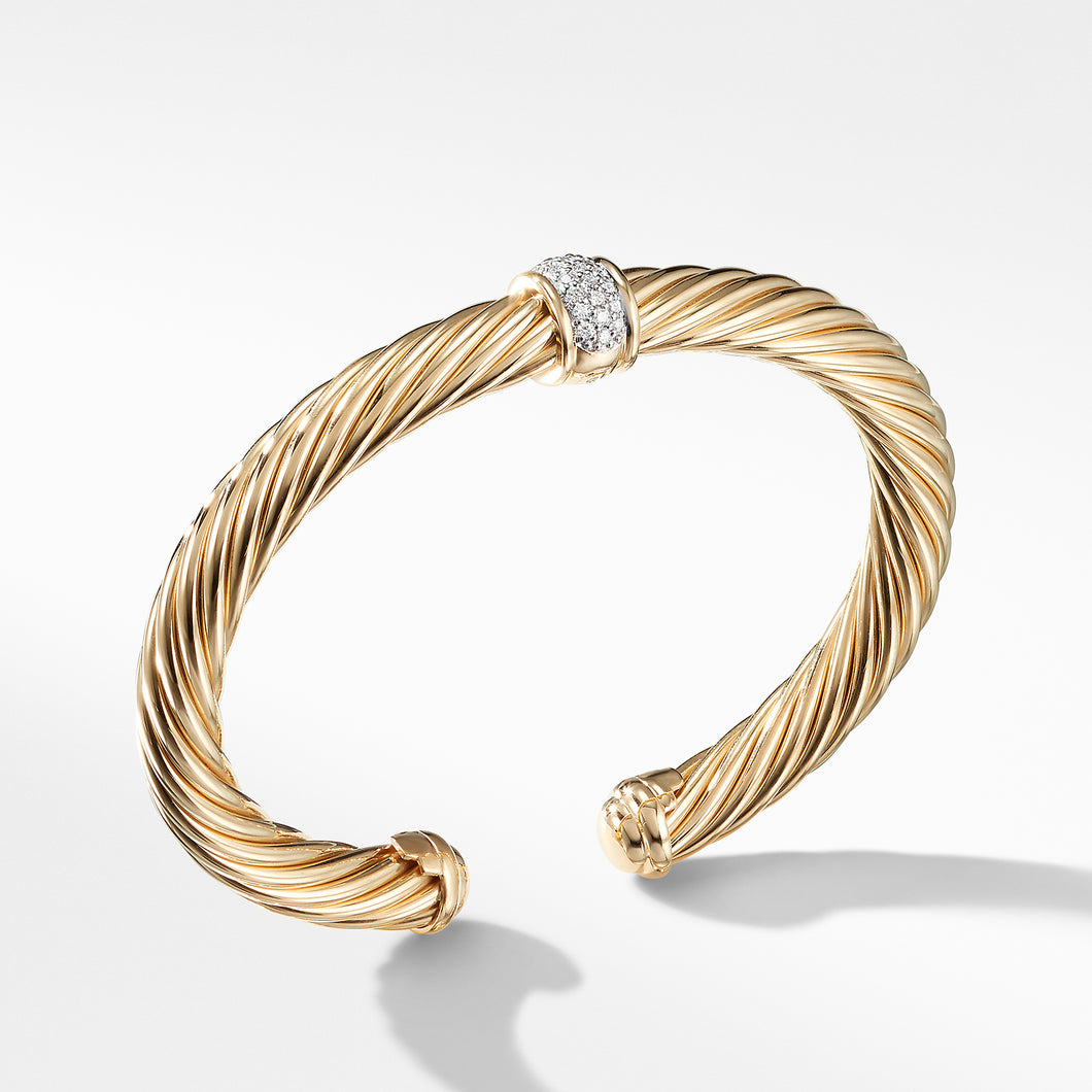Bracelet with Diamonds in Gold