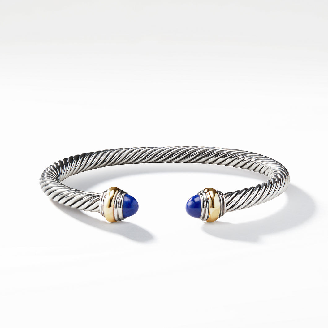 Bracelet with Lapis Lazuli and 14K Gold