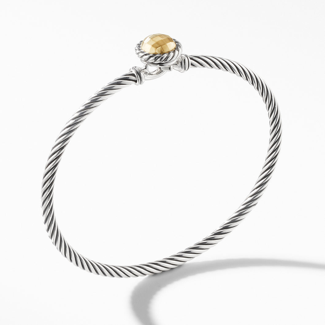 Chatelaine Bracelet with Gold Dome and 18K Gold