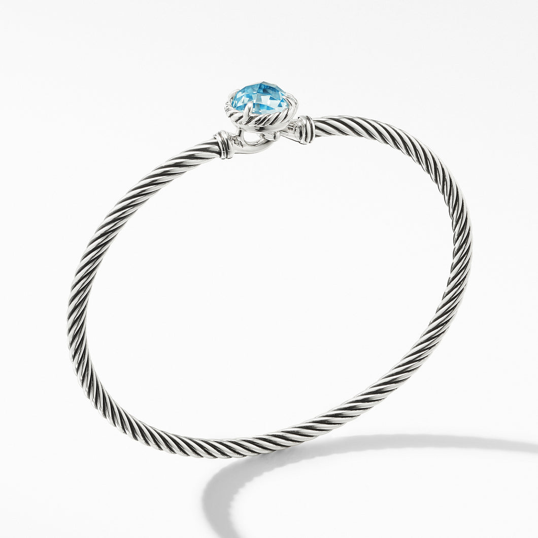 Chatelaine Bracelet with Blue Topaz