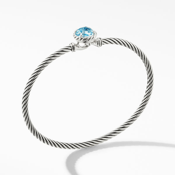 Chatelaine Bracelet with Blue Topaz