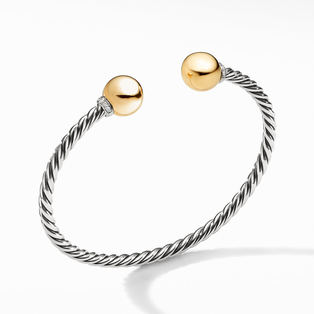 Solari Bracelet with Diamonds and 18K Gold