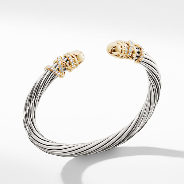 Helena Bracelet with Gold Dome and Diamonds