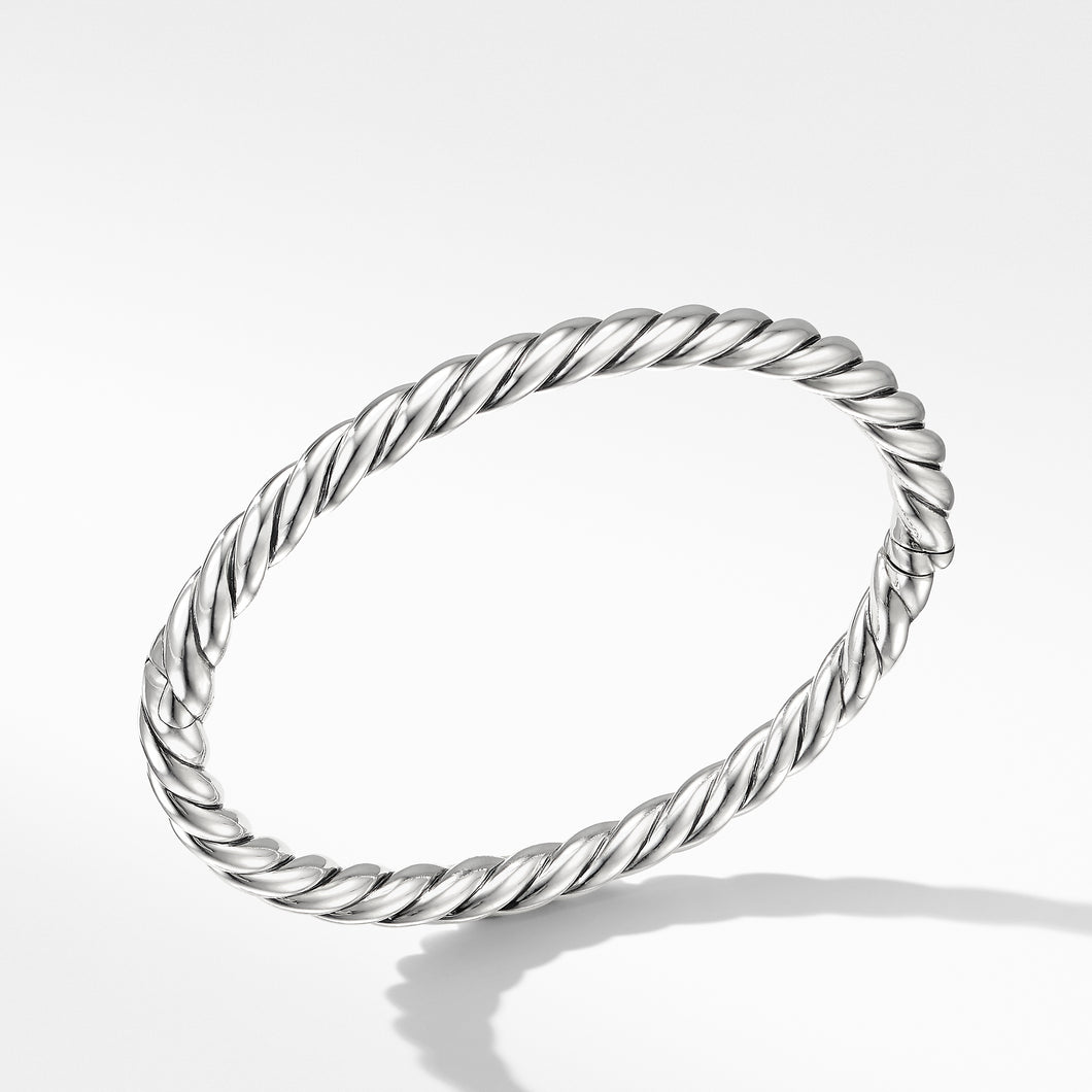 Sculpted Cable Bangle Bracelet