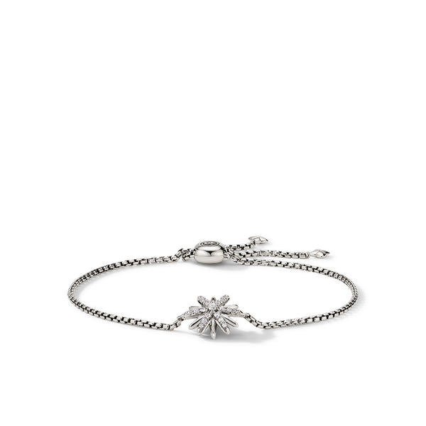 Starburst Station Chain Bracelet with Pave© Diamonds