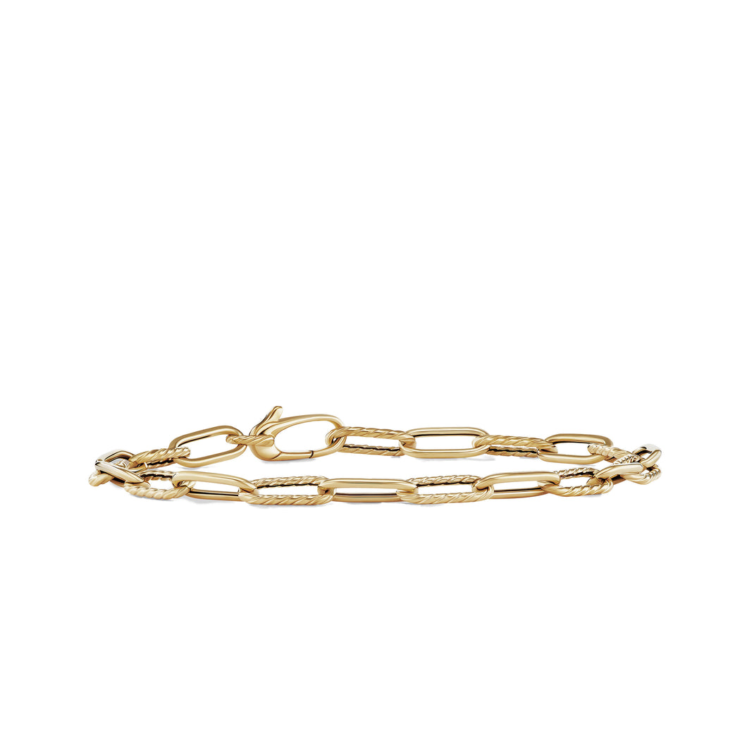 DY Madison Chain Bracelet in 18K Yellow Gold