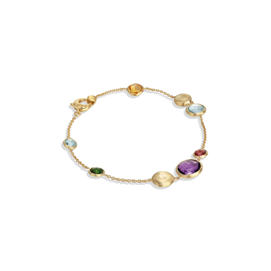 Marco BicegoÃ‚Â® Jaipur Color 18K Yellow Gold Mixed Gemstone Bracelet