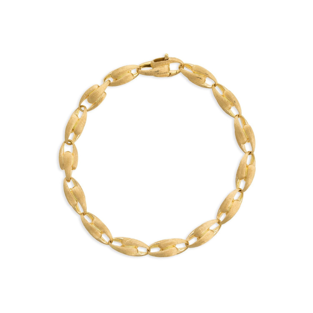 18K Yellow Gold Small Link Bracelet