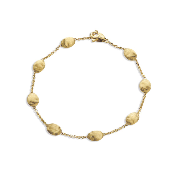 18K Yellow Gold Medium Bead Bracelet