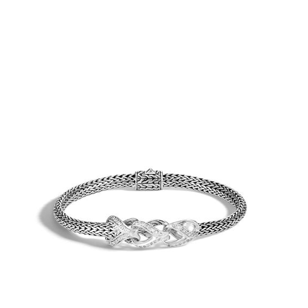 Women's Asli Link Station Bracelet with Diamond