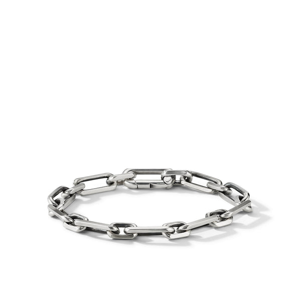 Elongated Open Link Chain Bracelet