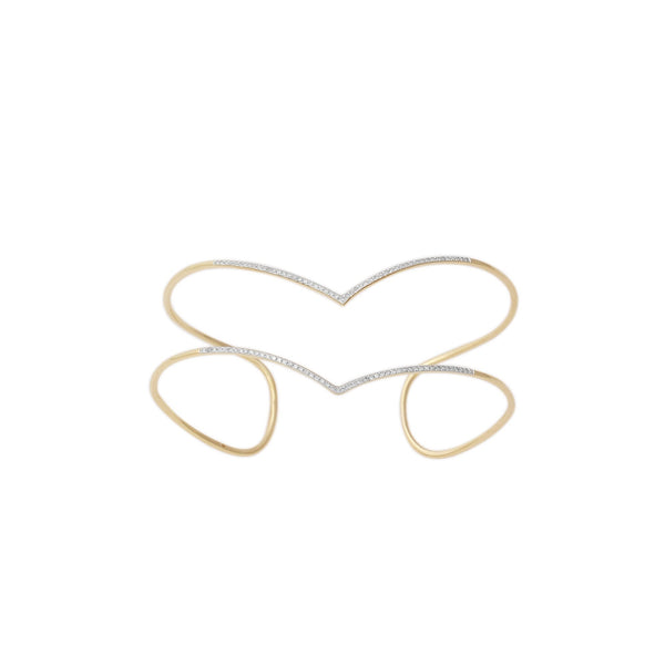 0.28 CTW Diamond Cuff Bracelet