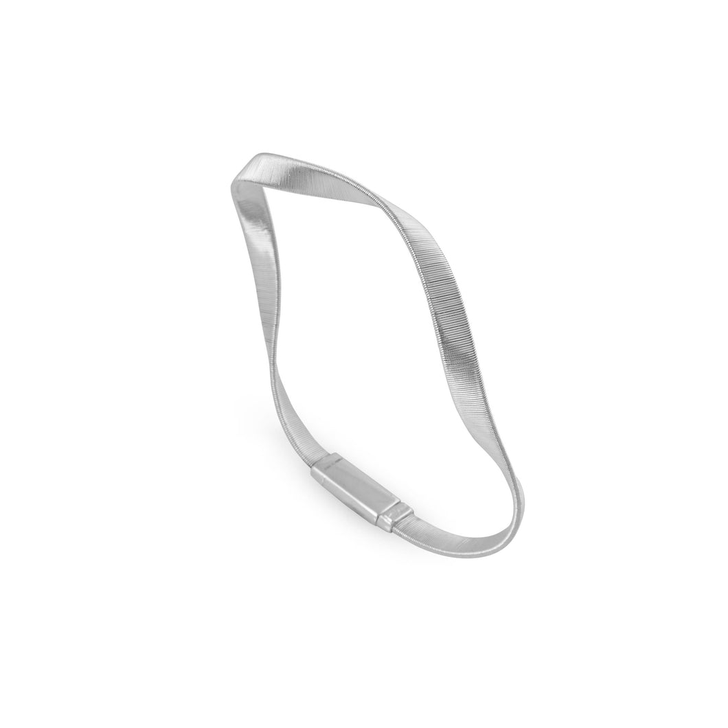 18K White Gold Supreme Bangle