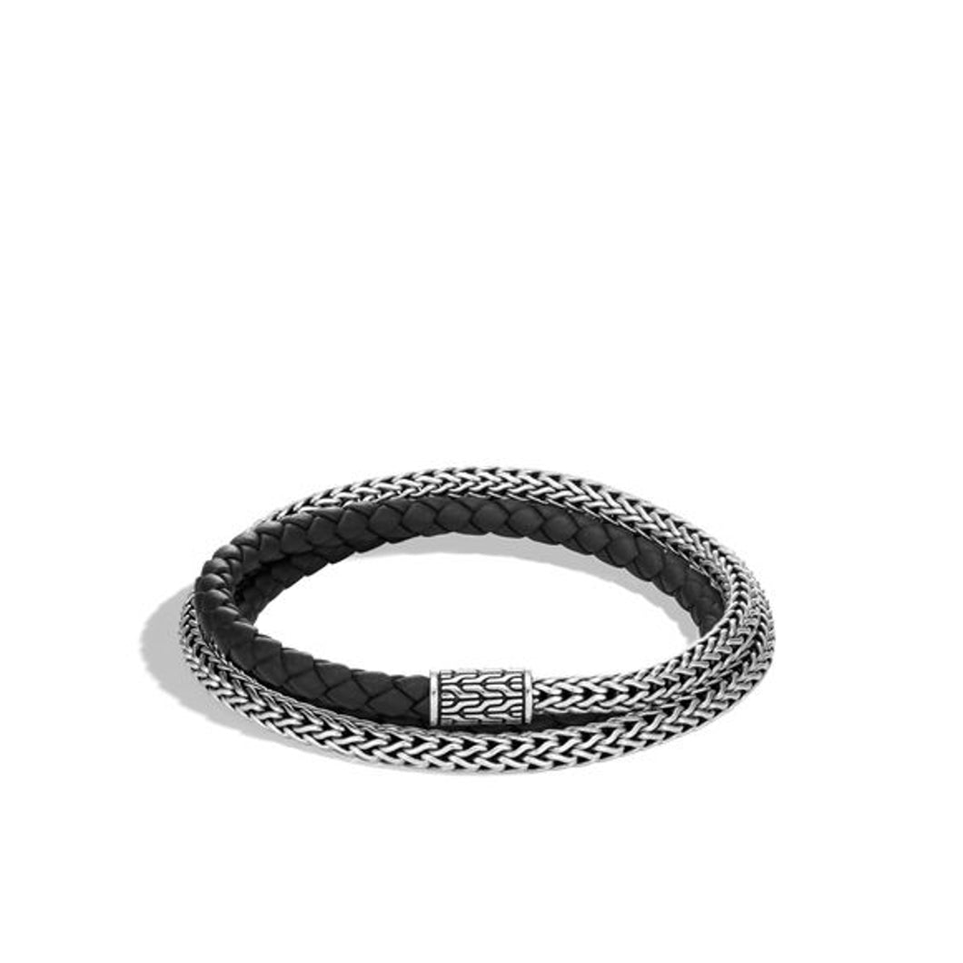Men's Classic Chain Triple Wrap Bracelet