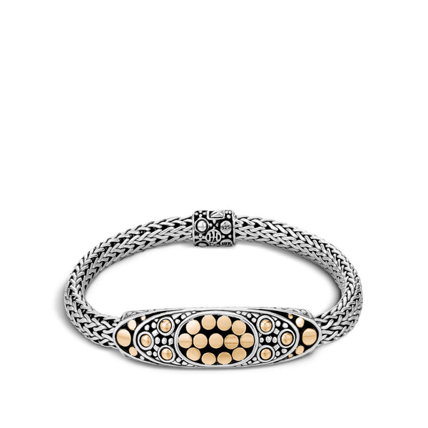Dot Oval Station Bracelet