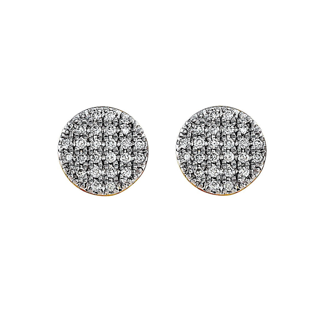 Blaze Lab-Grown Diamond Stud Earrings - 14k Gold Over Sterling Silver (.31 ct. tw.)
