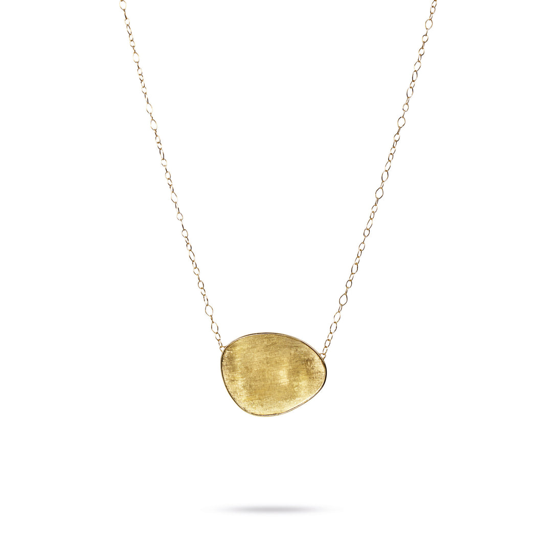 18K Yellow Gold Large Pendant