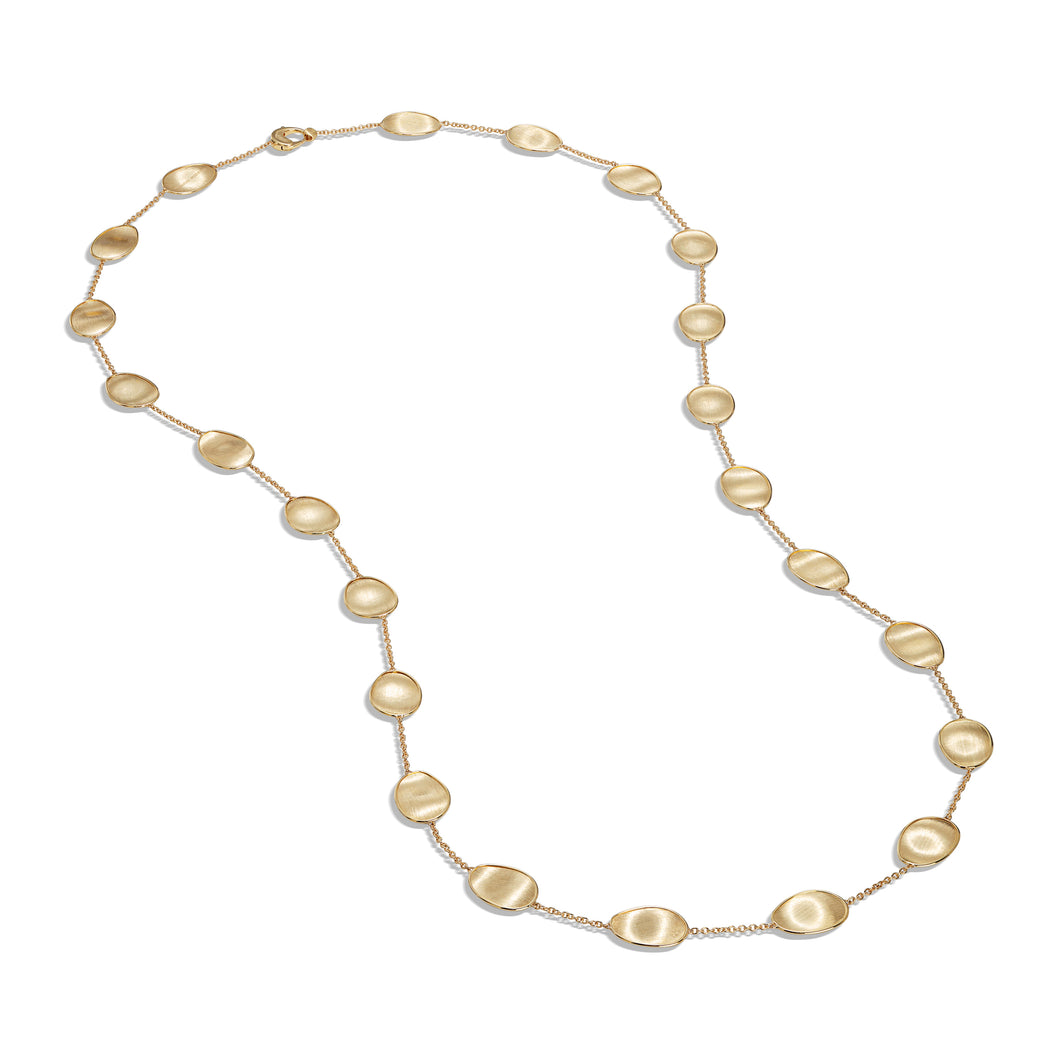 Lunaria Collection 18k Yellow Gold Long Necklace