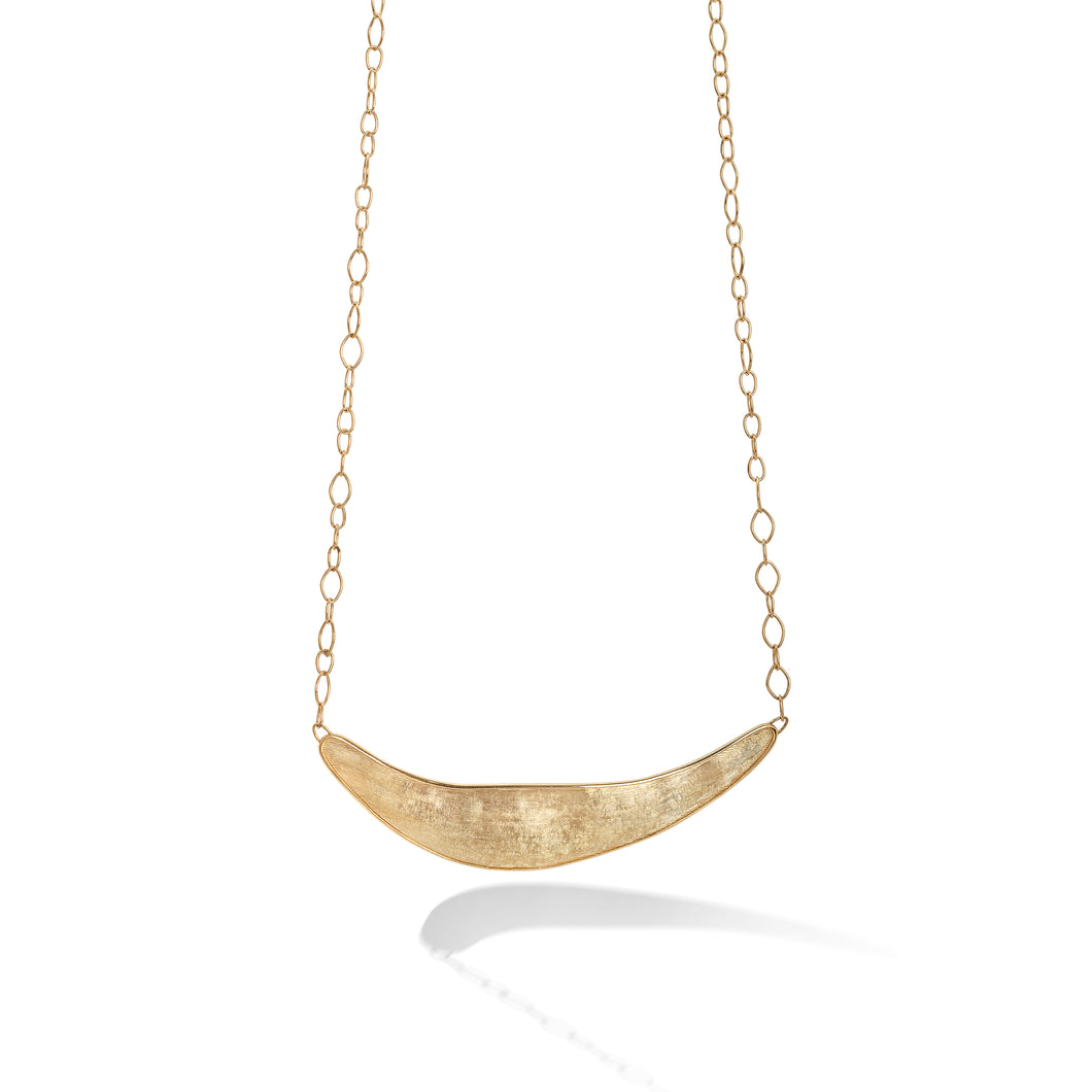 Lunaria Collection 18K Yellow Gold Half Collar
