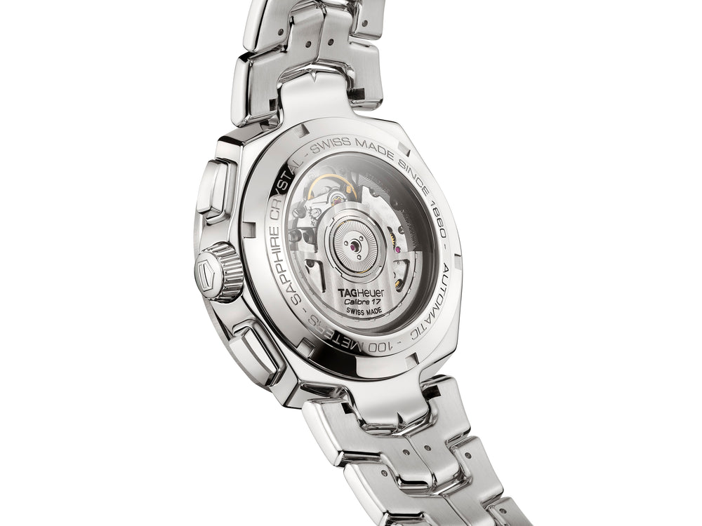 TAG Heuer Link Calibre 17 Automatic Mens Black Steel Watch