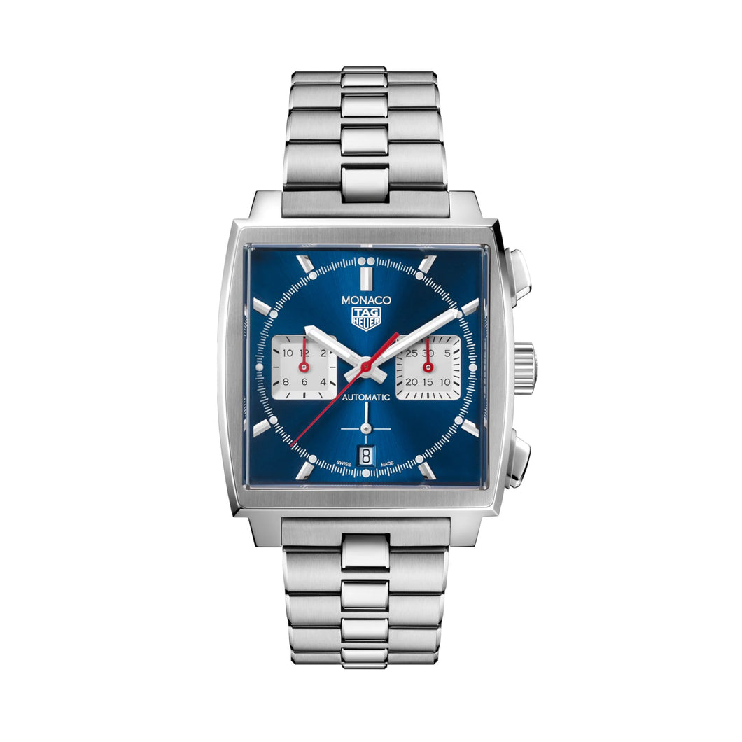TAG Heuer Monaco Men's Blue Steel Watch