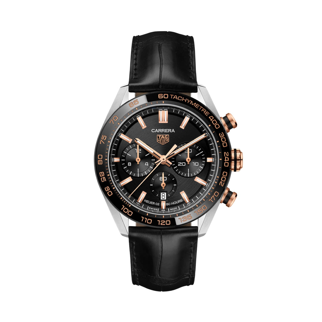 TAG Heuer Carrera Men's Black Steel Watch
