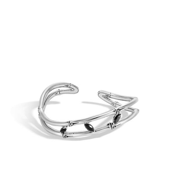 Women's Cuff with Black Spinel