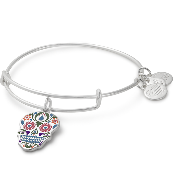 Calavera Color Infusion Charm Bangle