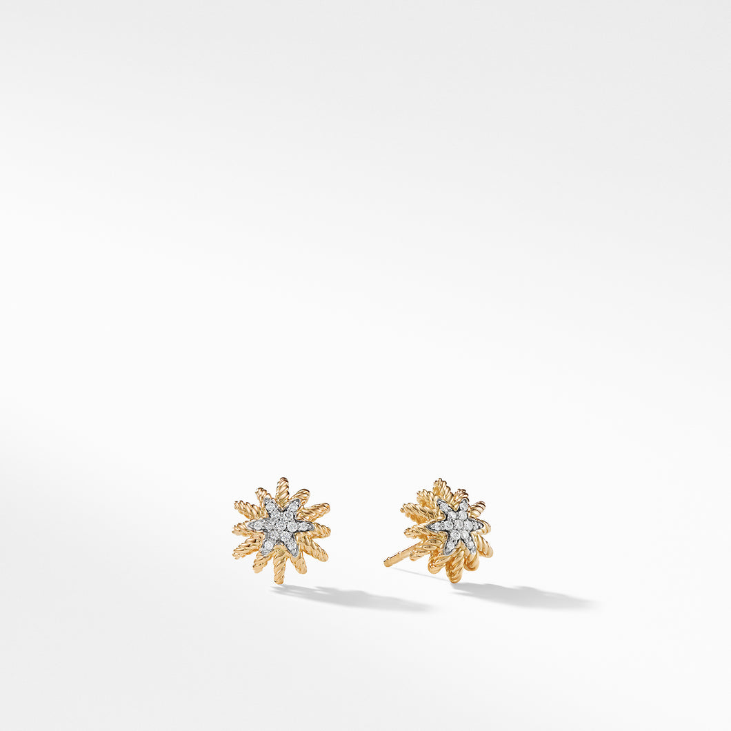 Earrings with Diamonds in 18K Gold