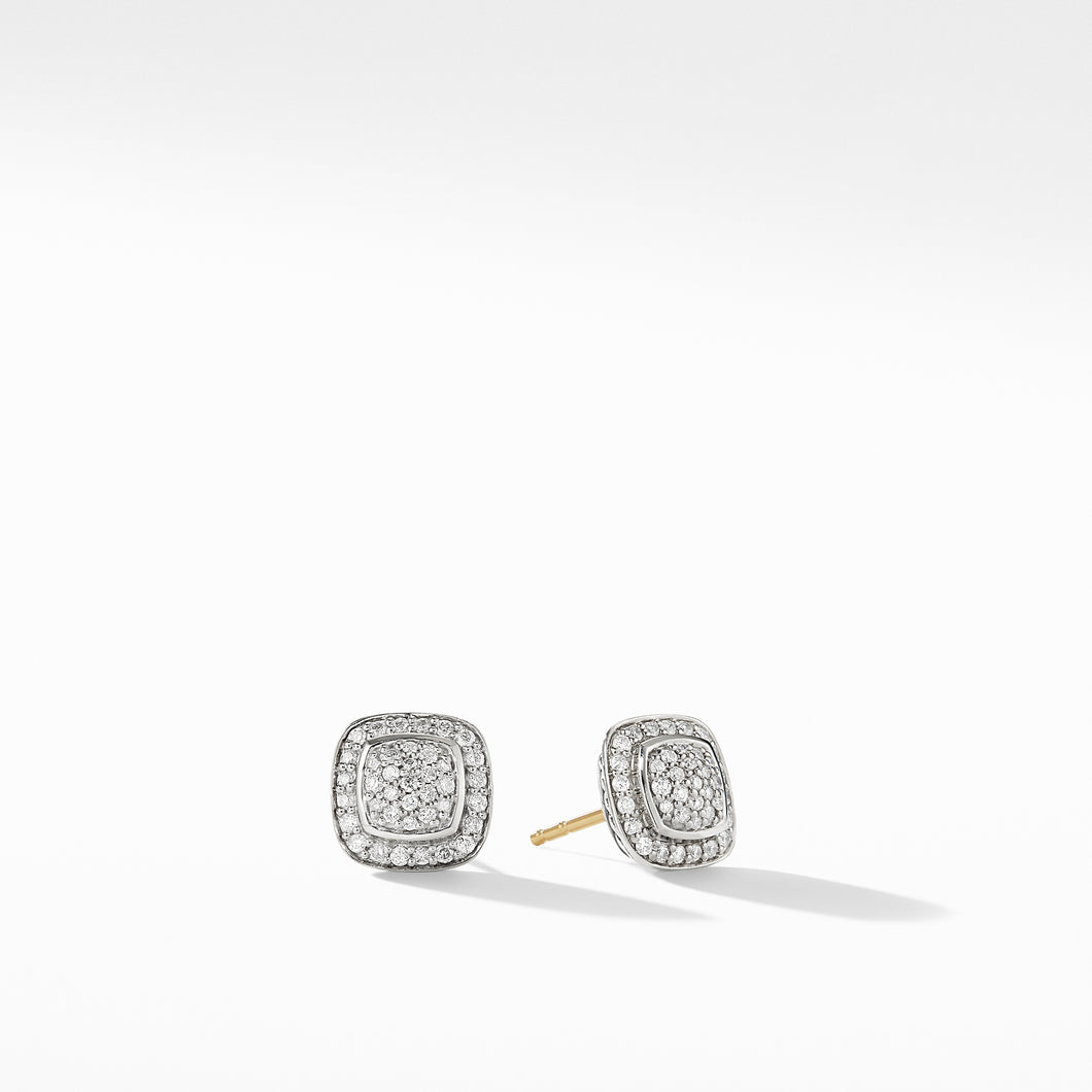 Petite Albion Earrings with Diamonds