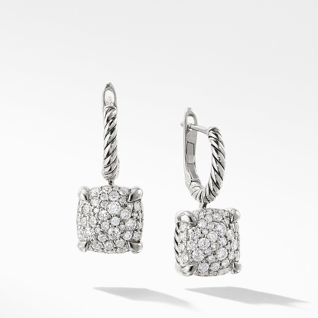 Drop Earrings with Diamonds
