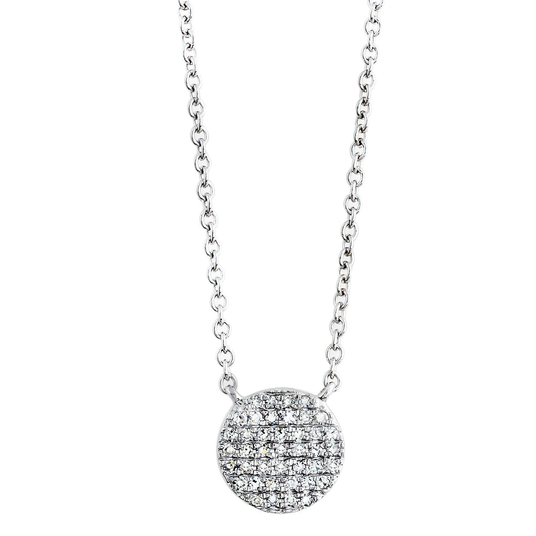 Blaze Lab-Grown Diamond Pendant - Sterling Silver (.32 ct. tw.)