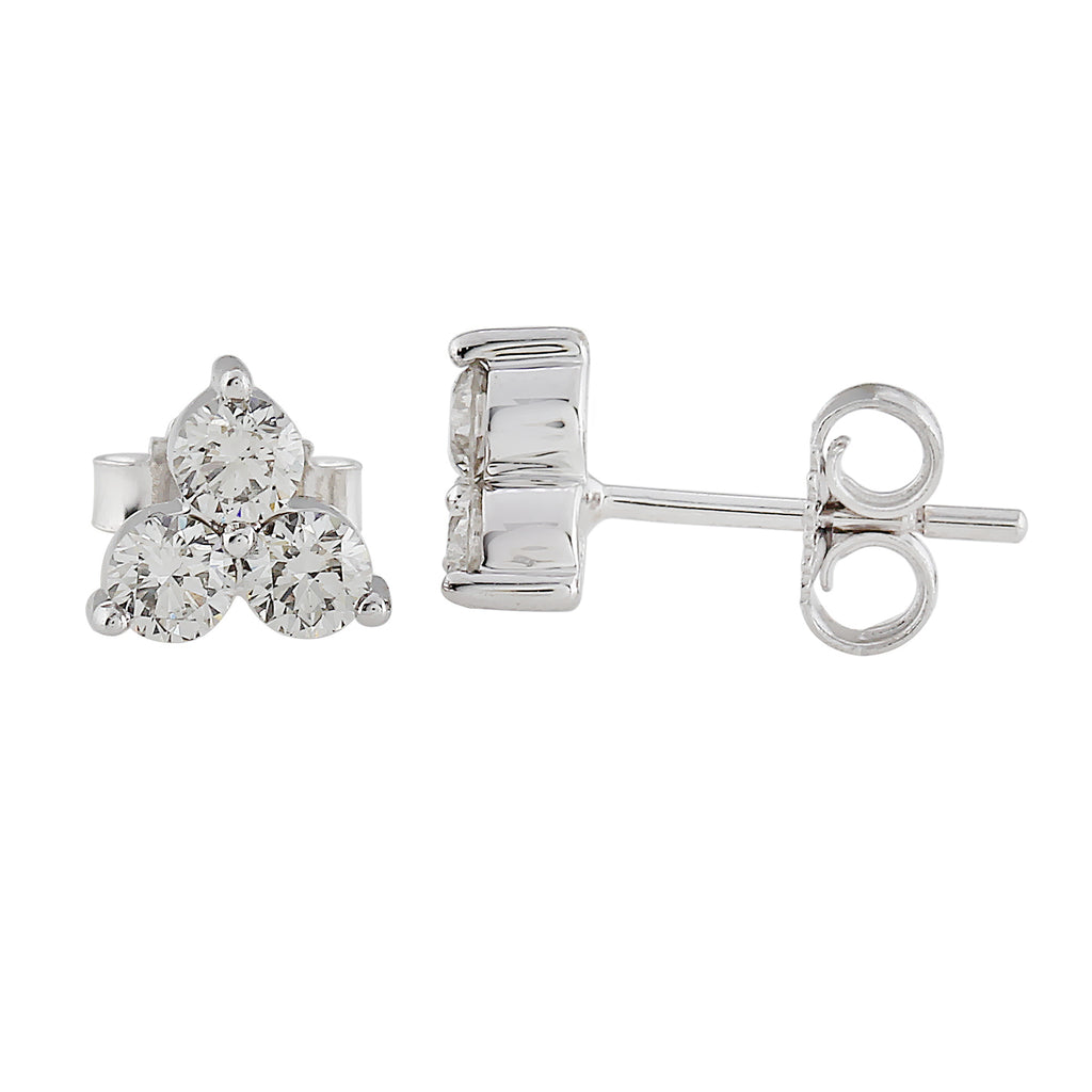Lab Grown Diamond Stud Earrings