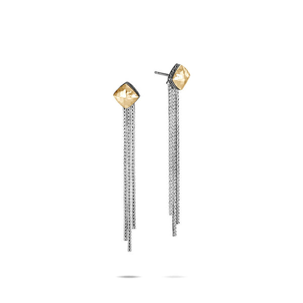 Classic Chain Hammered Sugarloaf Tassel Ear Jacket