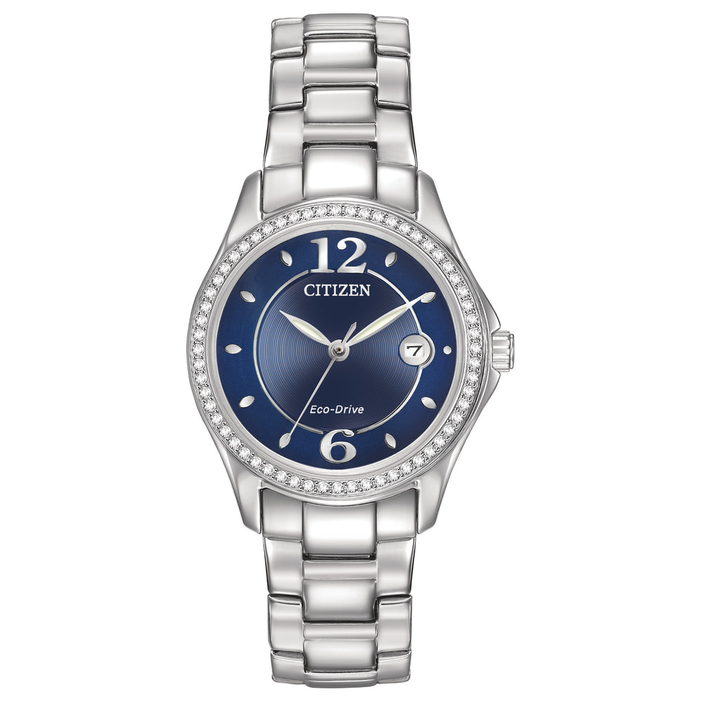 Citizen Eco-Drive Silhouette Crystal Ladies Watch – Little 