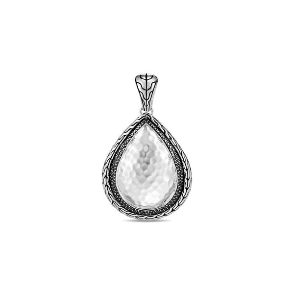 Classic Chain Enhancer with Black Sapphire, Spinel