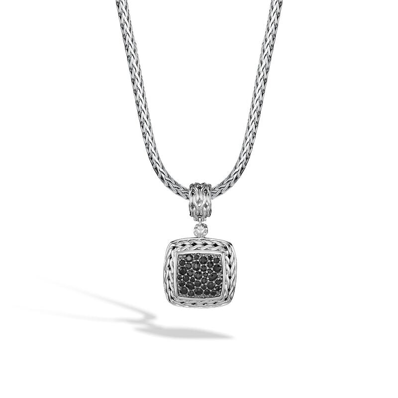 Classic Chain Medium Square Pendant