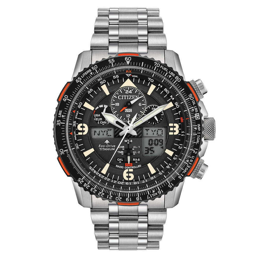 CITIZEN スカイホーク/電波ソーラー/チタン/U600-T011110 Mint] Citizen Promaster Eco Drive U600-T011110 TA Men's