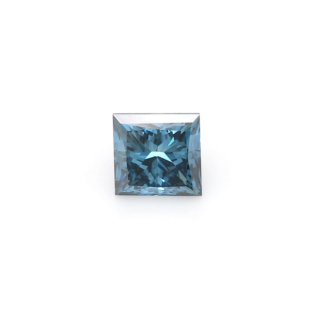 Loose 1 Carat Princess  Blue SI1 IGI  diamonds at affordable prices.
