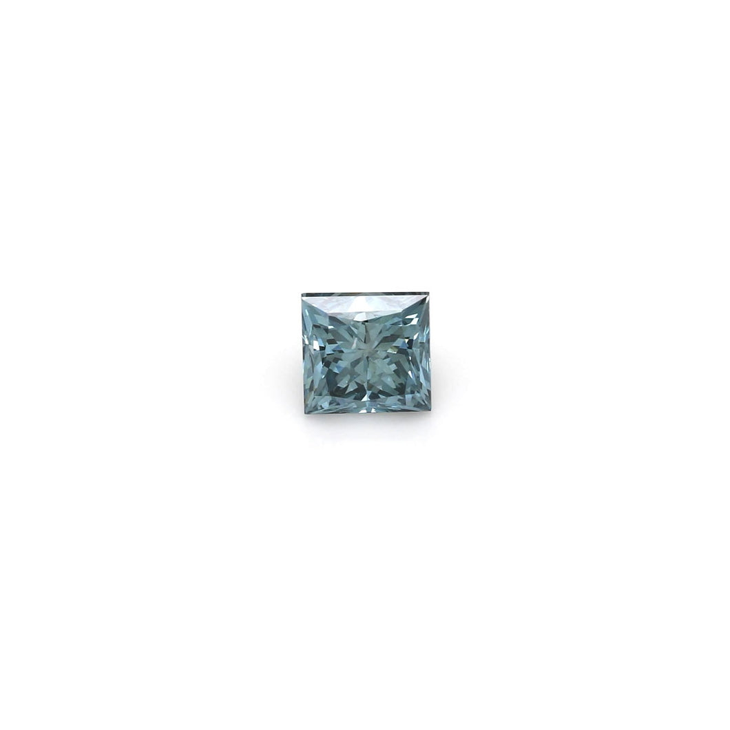 Loose 1.01 Carat Princess  Blue SI2 IGI  diamonds at affordable prices.
