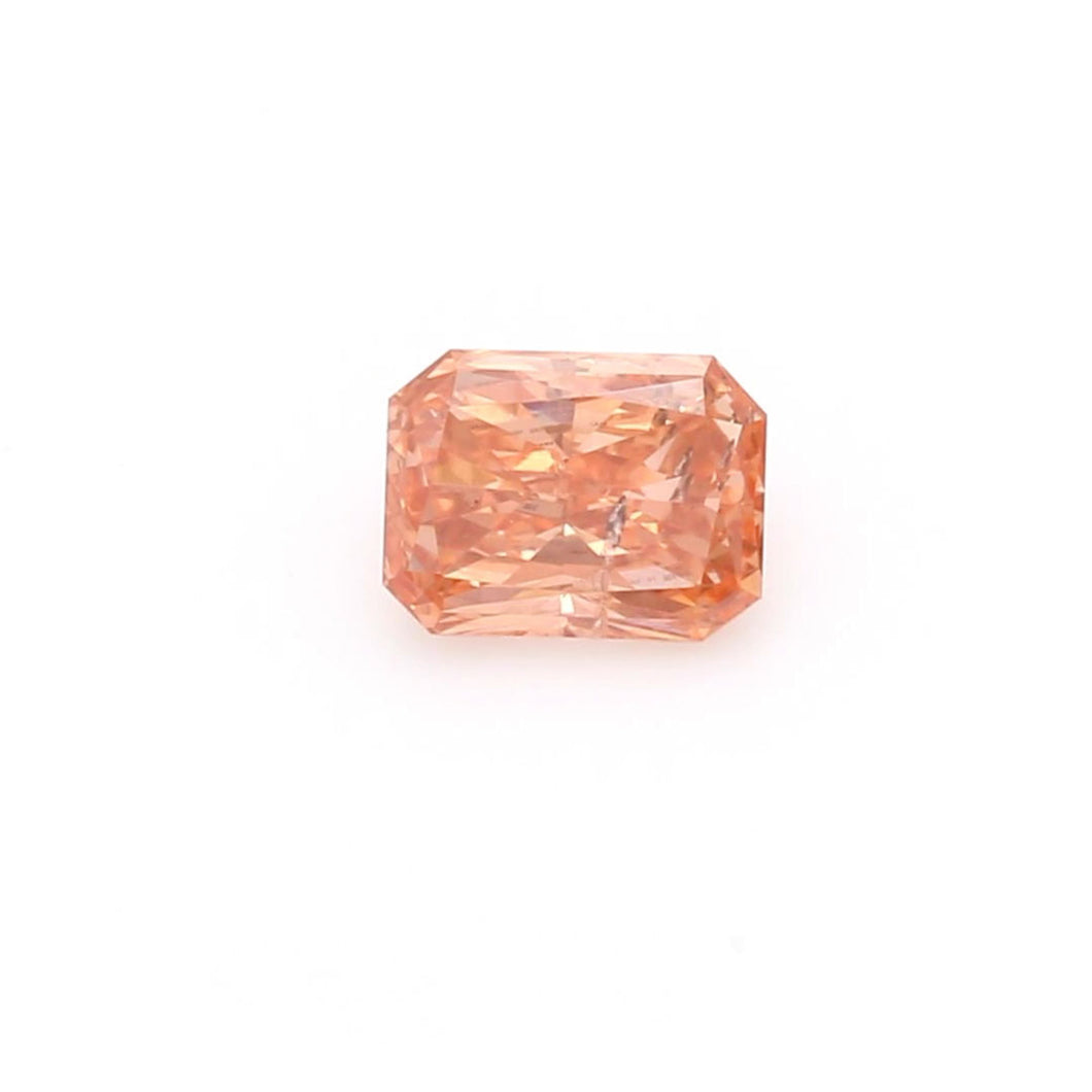 Loose 0.48 Carat Radiant  Orange I1 IGI  diamonds at affordable prices.