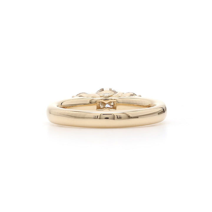 1.00 Ct. T.W. Lab Grown Diamond Ring 14K Yellow Gold