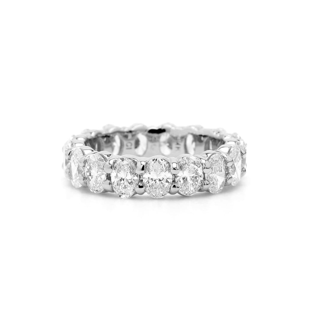 Lab Grown Diamond Oval Eternity Band