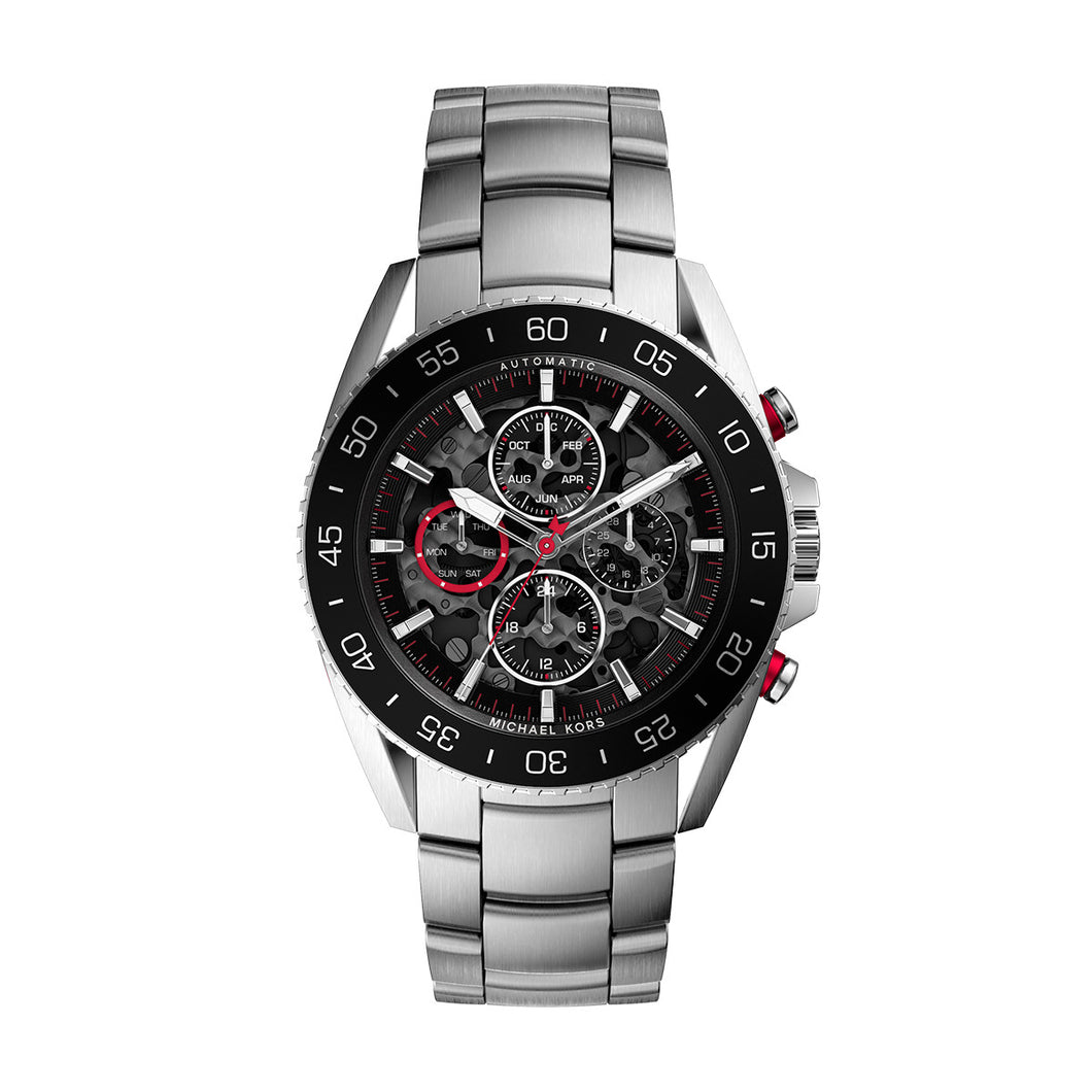 Jetmaster Silver-Tone Stainless Steel Watch