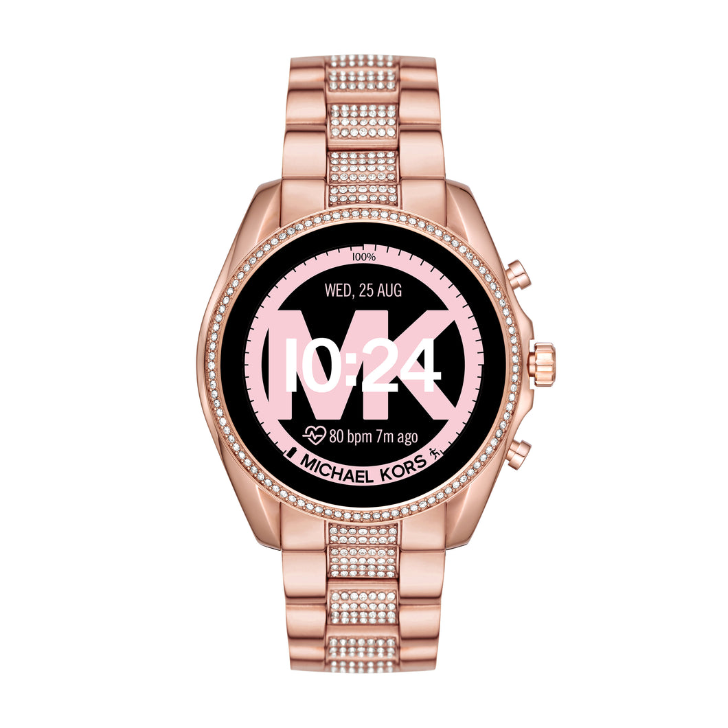 Gen 5 Bradshaw Pave Rose Gold-Tone Smartwatch