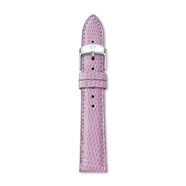 16mm Lilac Lizard Strap